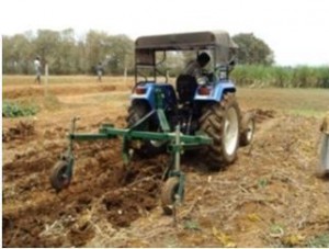 Tractor Operated Cassava Harvester